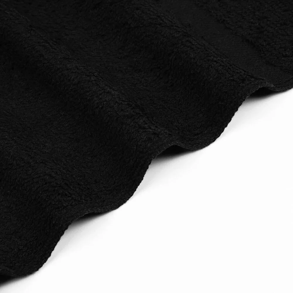Salon Towels Cotton Black 24 Pack Absorbent Spa Hair Care 16x27